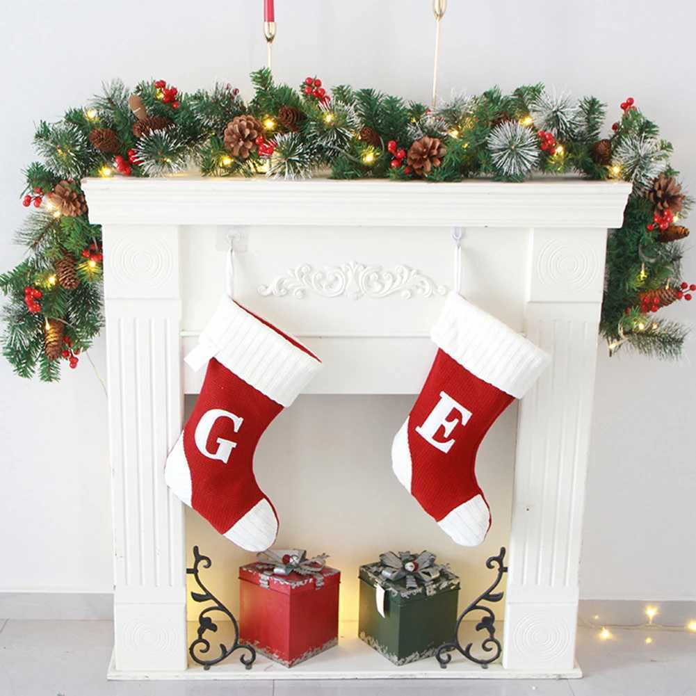 Christmas Garlands With Pinecones Red Berries Artificial Christmas Wreaths For Home Xmas Tree Stairs Door New Year Decoration C251024