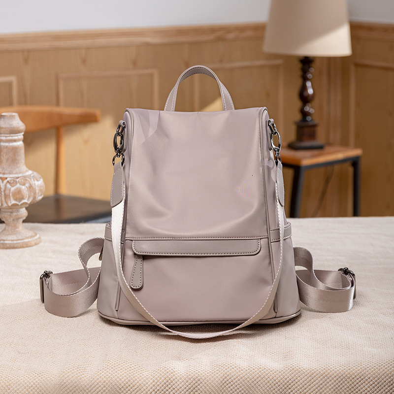 New designer backpack Korean version multifunctional, fashionable and popular backpack Oxford cloth canvas backpack