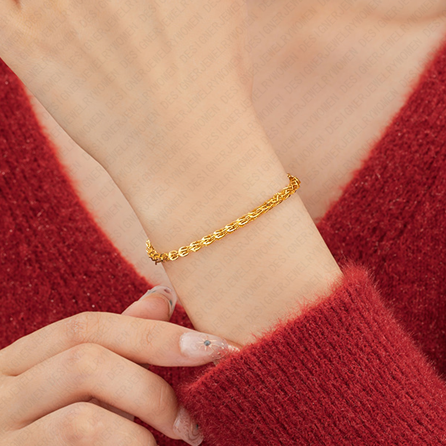 bracelet Designer Bracelet for Women 925 Silver Bracelets Hollow Bangle Chinese Style Bangles Luxury Jewlery Designer for Women Elegant Vintage Access