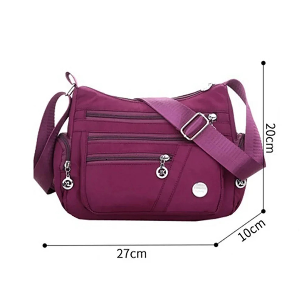 Loveontop Crossbody for Women Waterproof Tote Casual Nylon Purse Handbag Lightweight Messenger Bag 251018