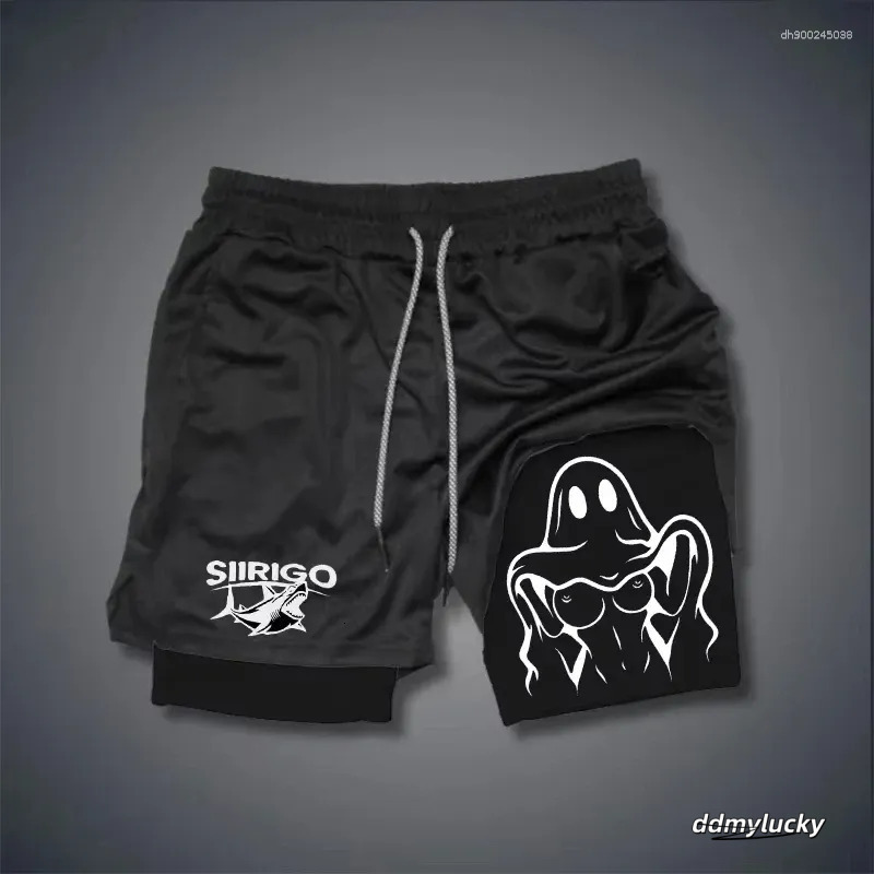 Men's Double Layer Running Shorts - Quick Dry Breathable Gym & Fiess Apparel Ddmylucky