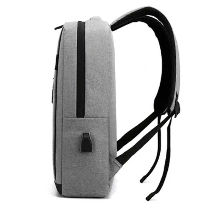 Business Laptop Backpack Large Capacity Multifunctional Usb Charging Waterproof Film Backbag Casual Shoulder Bag For Men W251025