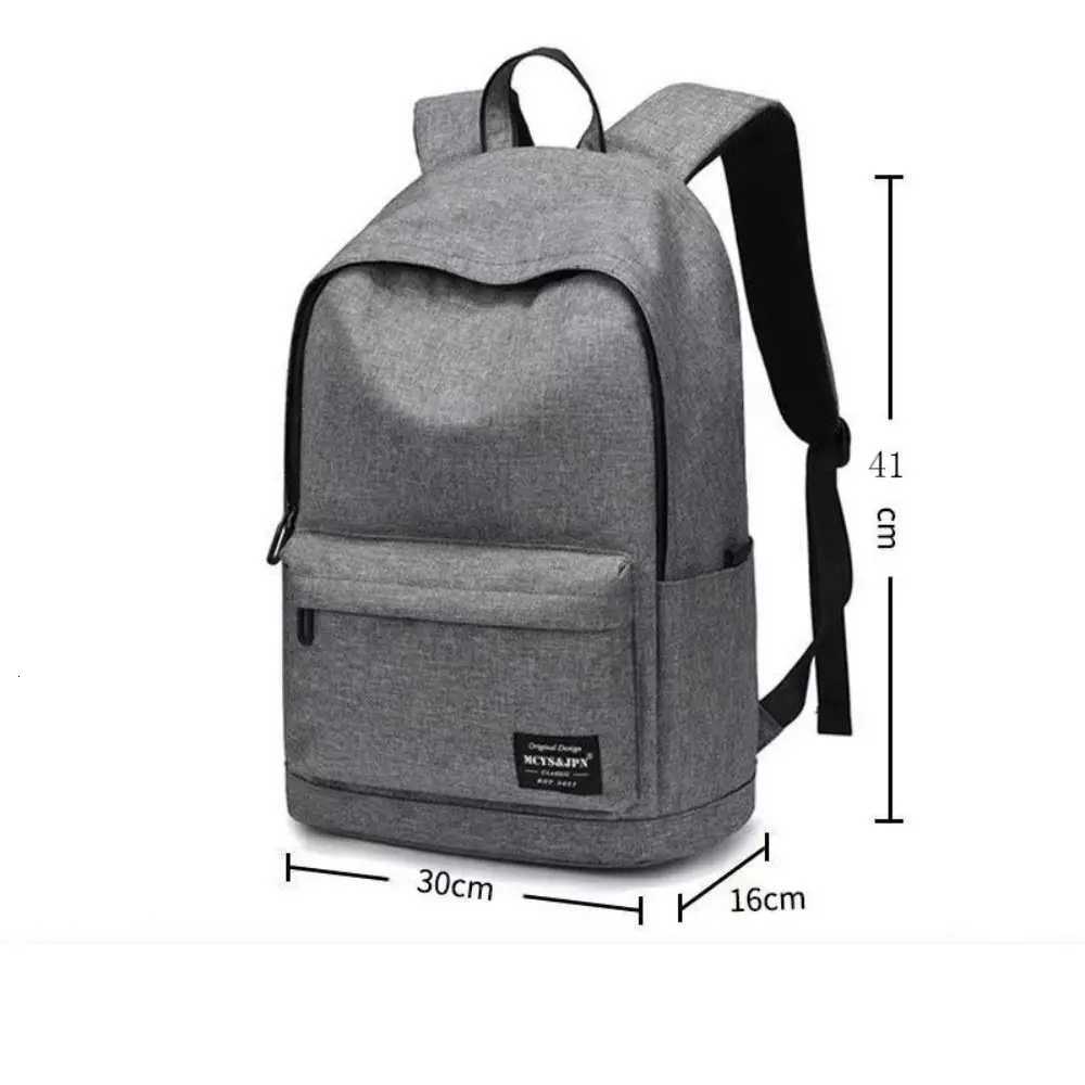 High Quality Oxford Cloth Versatile Backpack 15 inches Black Grey Blue Red Computer Bag Washable School Student Backpack Unisex W251025