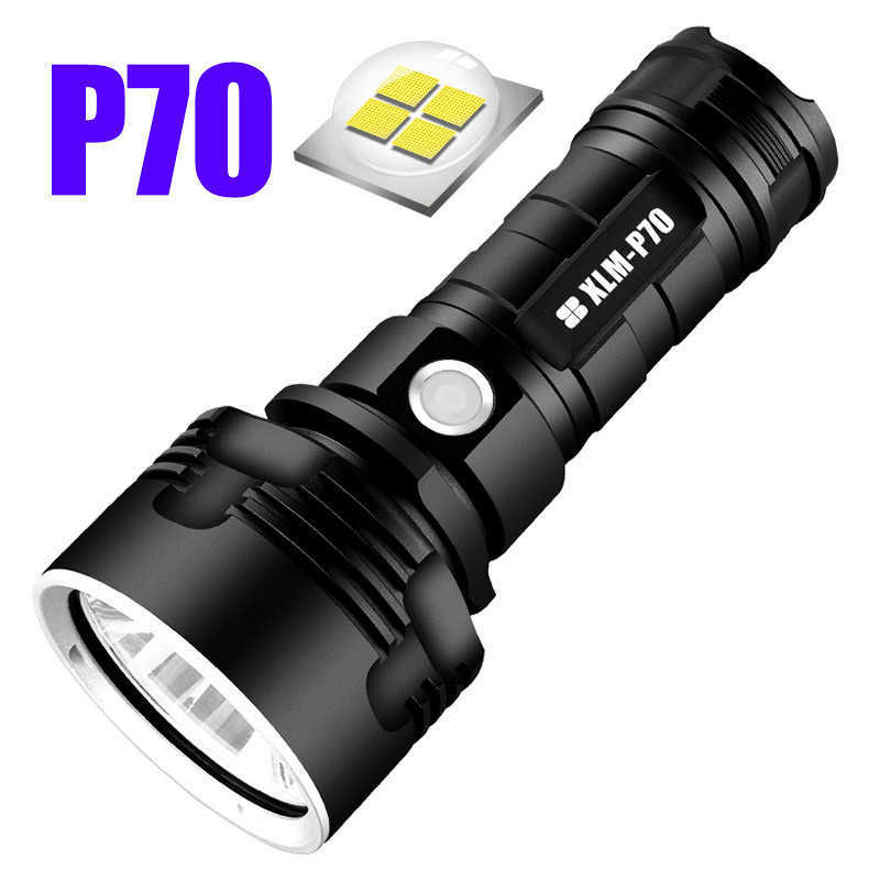 High Brightness LongRange Flashlight Rechargeable UltraBright Aluminum Alloy Fixed Focus LED MultiFunction Outdoor Patrol Flashlight W251025