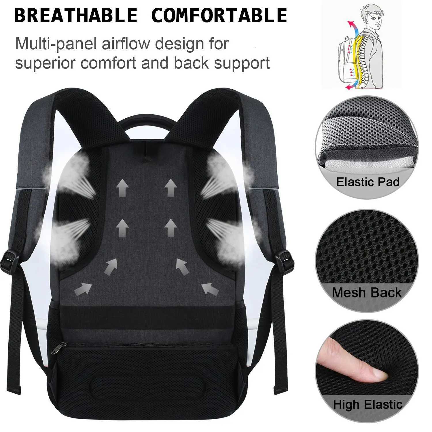 Man Backpack Men Travel Bag Outdoor Camera Lens Bag Black Ergonomics Laptop Bag Large Capacity Mountaineering Waterproof Handbag W251025
