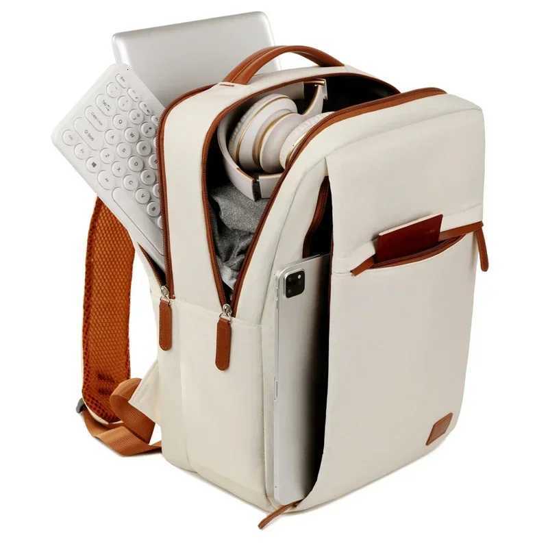 Fashion 156Inch Laptop Business Backpack Classic Men Backpack Women Large Capacity Travel Laptop Backpacks Student School Bag W251025
