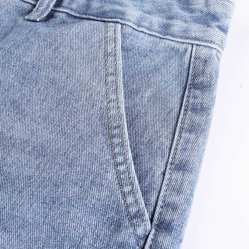 2025 New Summer Shorts Jeans Men Denim Pants Stretch Dark Blue Fashion Design Mens Jeans Slim Straight Male Short Jeans HombreXJ251025