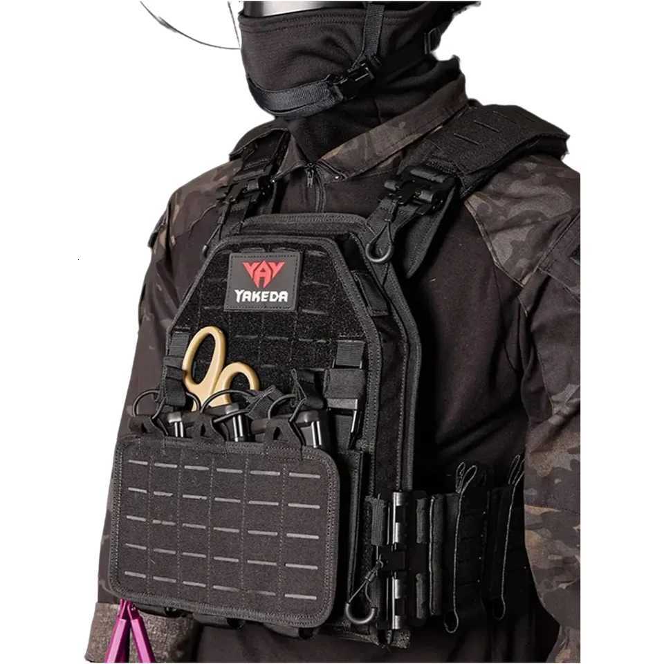 YAKEDA Light Weight Quick Rease Combat Plate Carrier 1000D Nylon Mol Chaco Tactico Tactical Vest Black Y251022