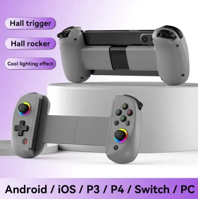 Hot New Telescopic Gamepad Controller Joystick Turbo 6-axis Gyro Vibration Wireless Bluetooth 5.2 for Android IOS PS3 PS4 Switch IPad