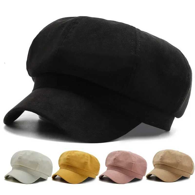 Wens Fashion Beret Autumn and Winter Outdoor Cotton Hat Windproof Men Wen Newsboy Solid Color Hats Universal Painter Cs Y251025