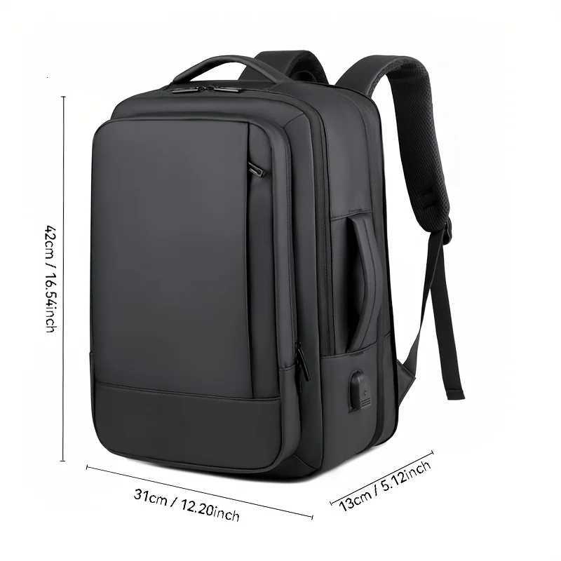 Large Capacity Business Backpack for Men Fashionable College Student Backpack Laptop Multifunctional Computer Bag W251025