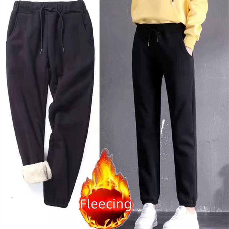 2024 New Women Clothing Warm Winter Thicken Trousers Casual Sport Fleece Legging Fashion Thick PantsT251025