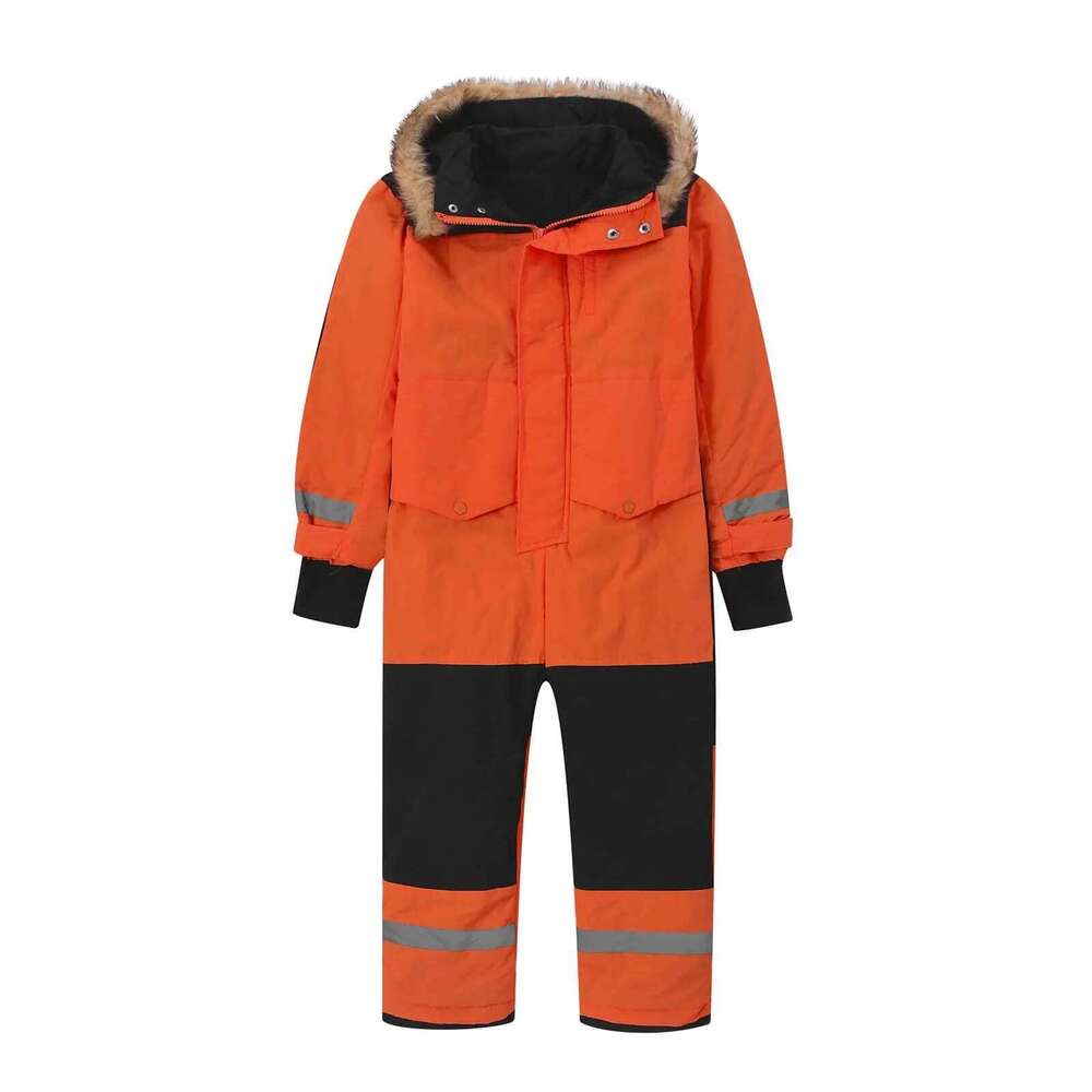 Children's Winter Windproof Warm Outdoor Skisuits Fleece Hooded One-Piece Ski Suit Fashion Skiing Snowboarding Wear