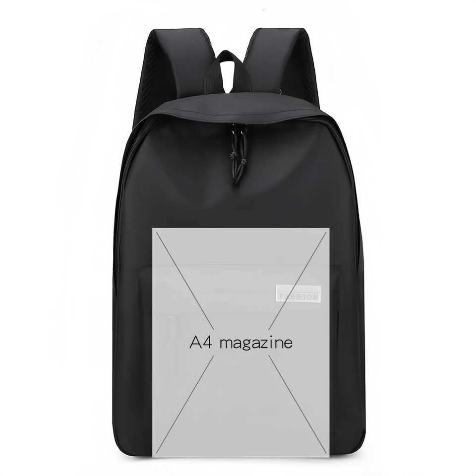 Mens Large Capacity Minimalist Preppy Backpack Commuter Tote Backpack Durable Travel Laptop Bag Minimalist Preppy Styletan W251025