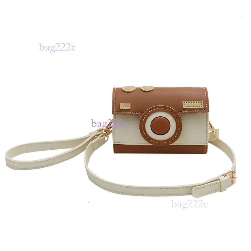 Camera Unique Design PU Shoulder And Crossbody Personality Color Matching Compact Hand Bags For Women Fashion New H6.25#26