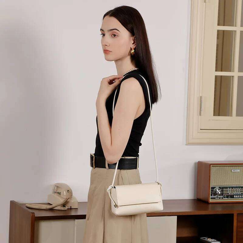 Genuine Leather Mini Handbag Women Shoulder Messenger Bag Solid Color Simplicity Tote Fashion Female Crossbody Sac Suotong251025