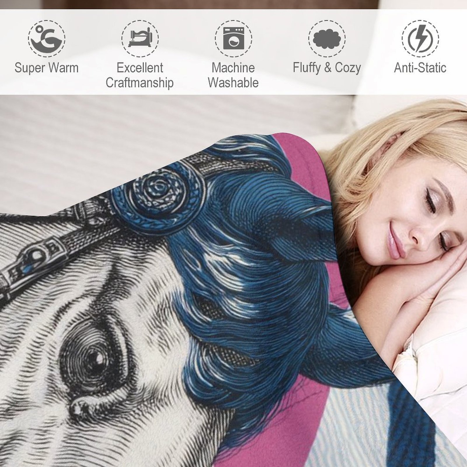 H Designer Horse blanket blanket throw cashmere vibration blanket copert Home Travel Throw Summer Air Conditioner Beach home bedding blankets throws H