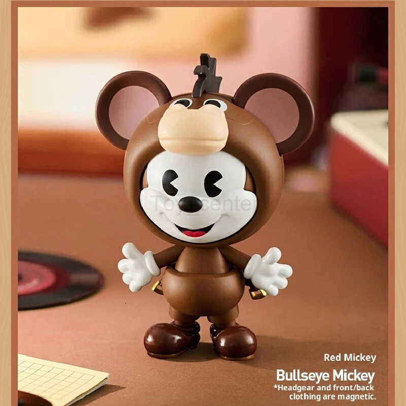 Disney POPMART New Genuine Spot Bubble Mart Mickey REMIXED Mickey Meets Pixar Series Figure Blind Box Birthday Gift H251025