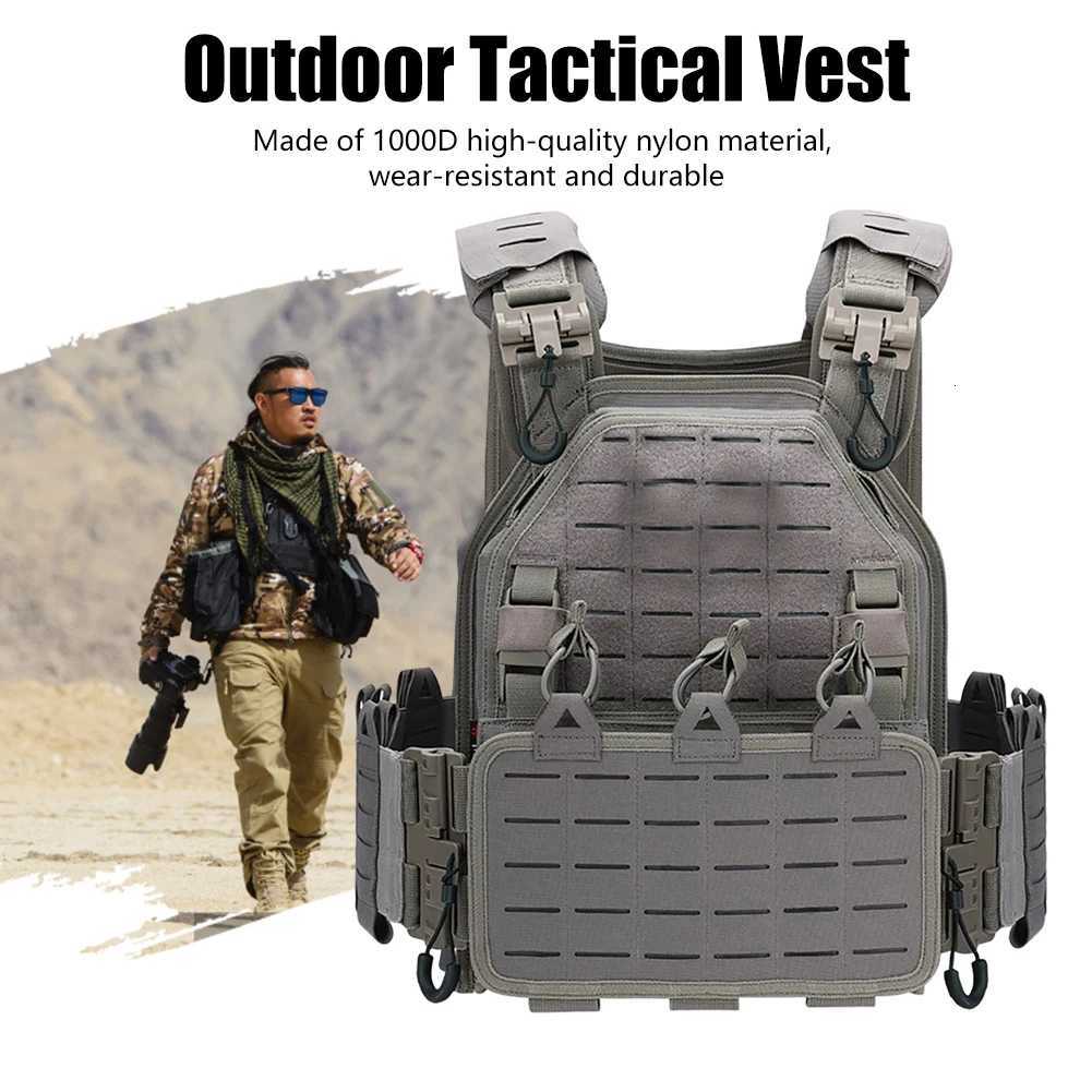 Mol Tactical Vest Men Plate Carrier Yakeda Nylon Mol Chest Rig Waterproof WearResistant Easy Operate Tactical Accory Y251022