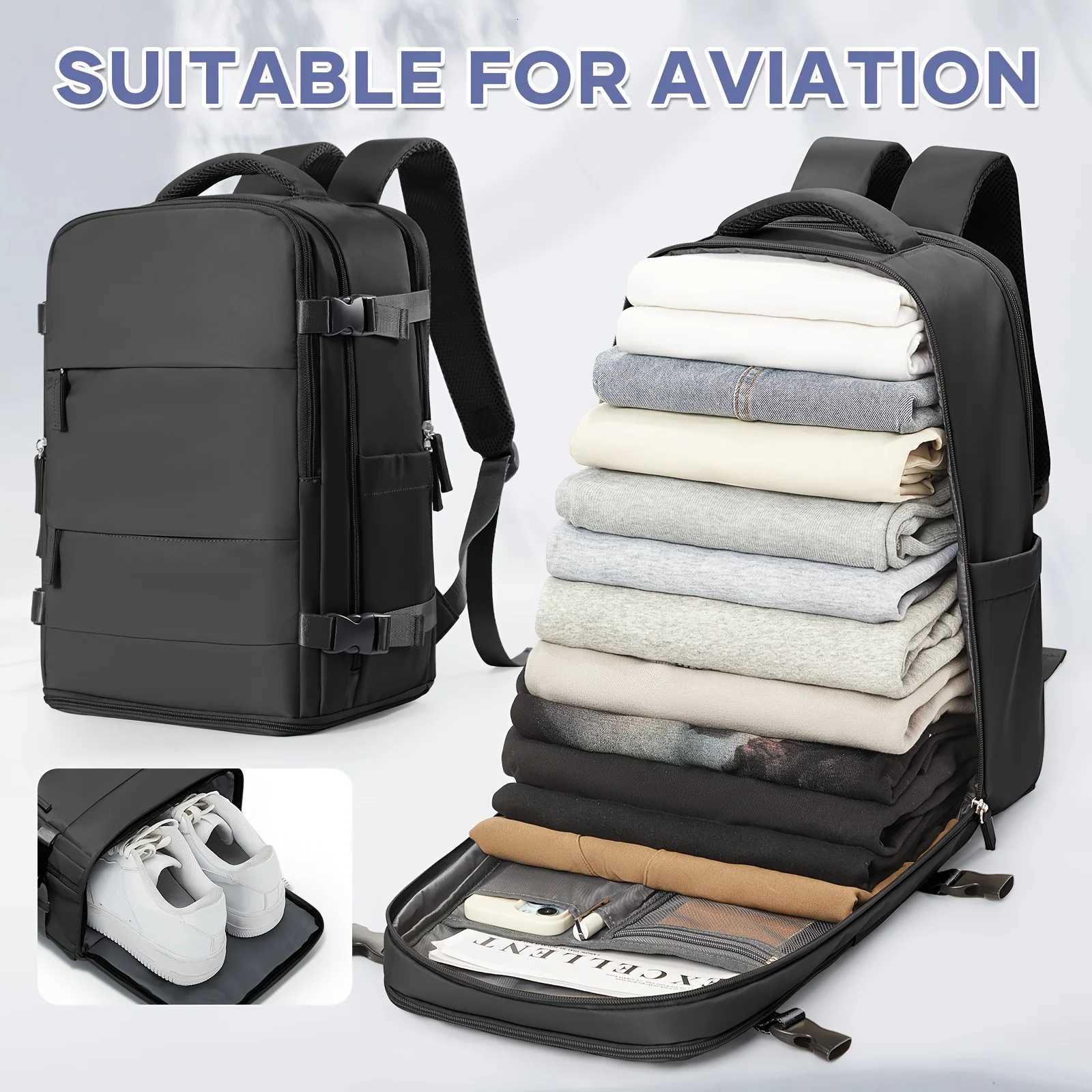 Ryanair Cabin Bag 40x20x25 Under Seat Easyjet 45x36x20 Travel Backpack School Storage Laptop Bag Multipurpose Hand Luggage Bag W251025