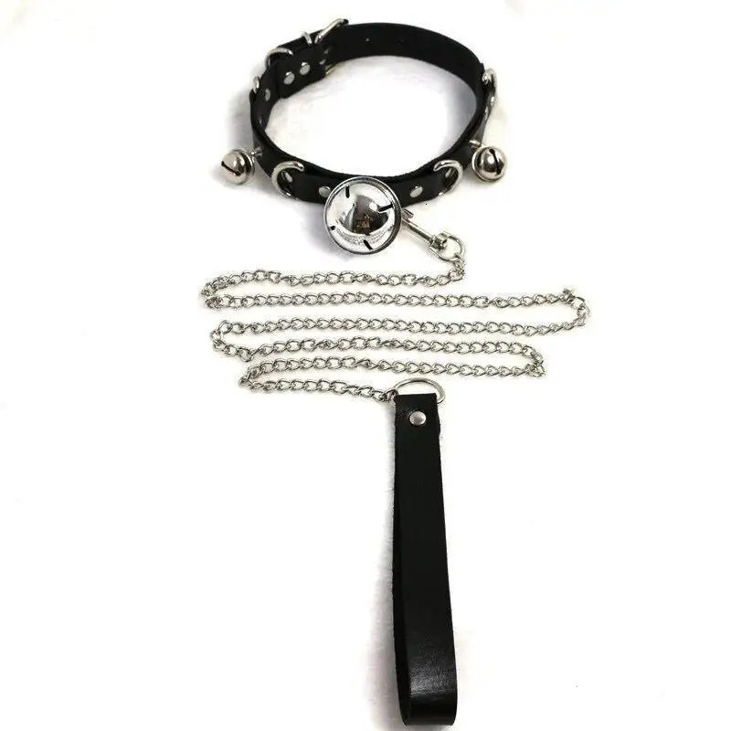 Big Bell Shape Choker Necklace Punk Style Clavicle Chain For Unisex Halloween Party Valentines Day Lovers Gifts 251023