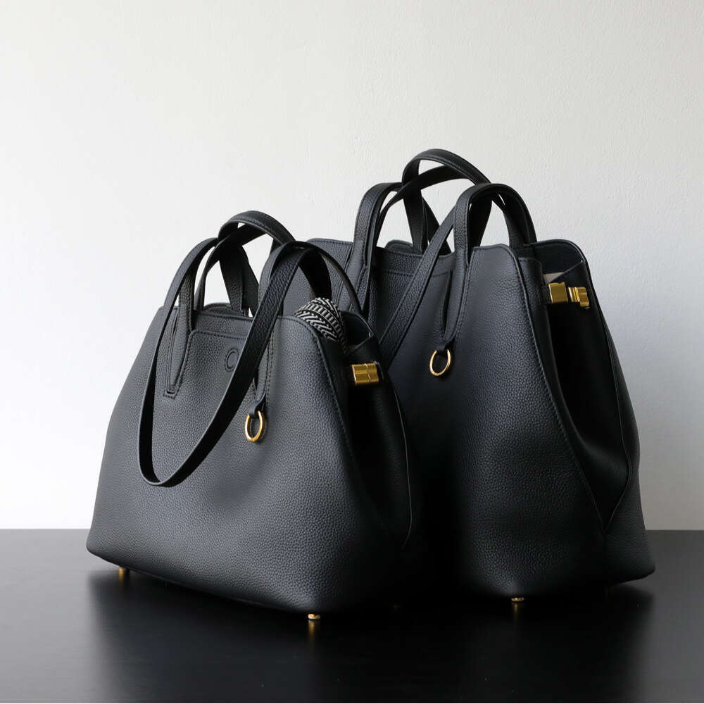 Niche Light Luxury Fashion Versatile Capacity Tote For Women Commuting Casual Shoulder Handbag Top Layer Cowhide Large Bag High Quality High Quality