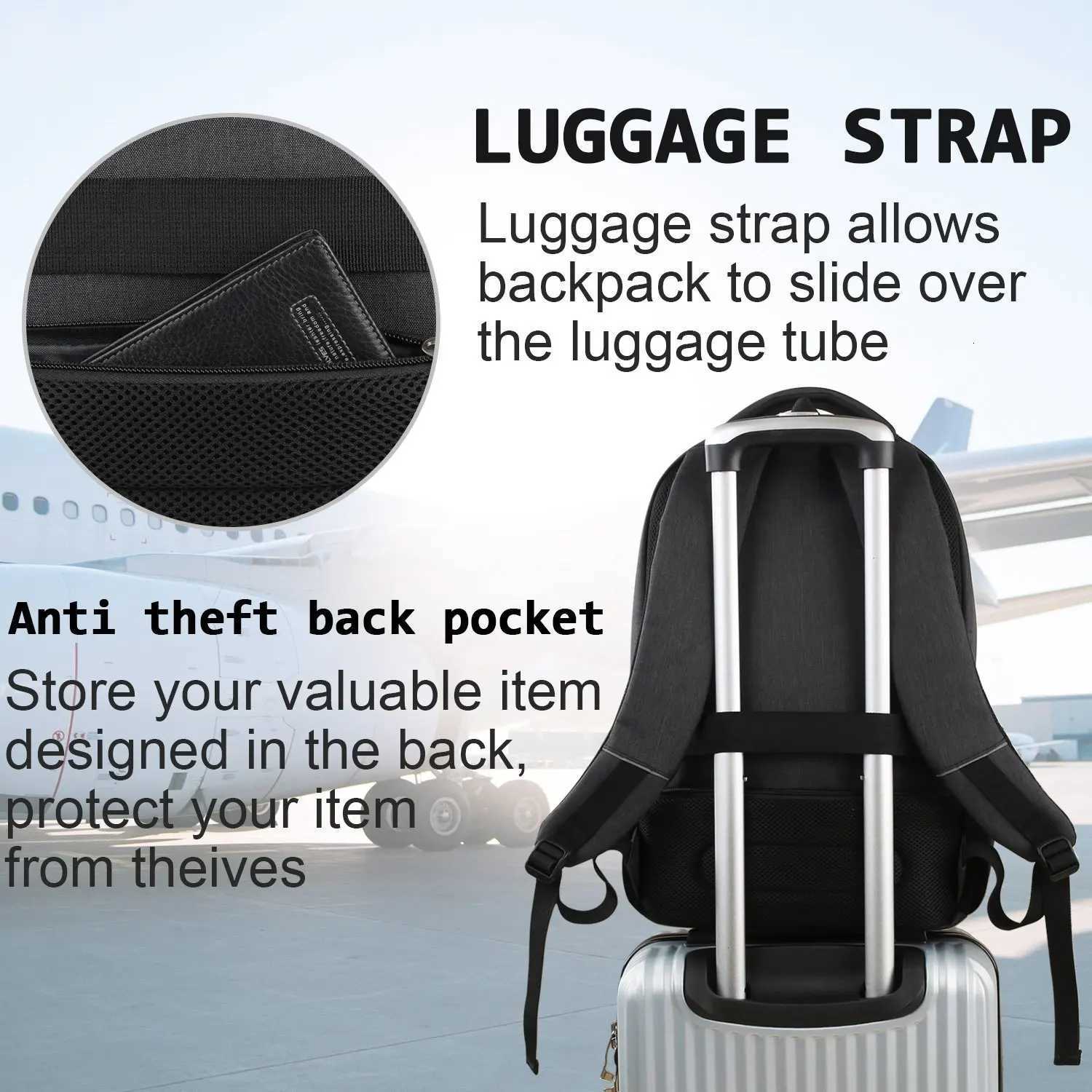 Man Backpack Men Travel Bag Outdoor Camera Lens Bag Black Ergonomics Laptop Bag Large Capacity Mountaineering Waterproof Handbag W251025