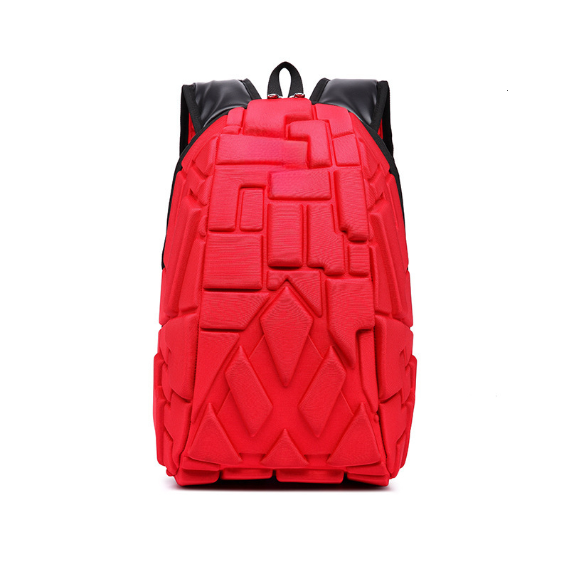 New hot selling fashionable turtle shell backpack personalized men's backpack outdoor new student backpack
