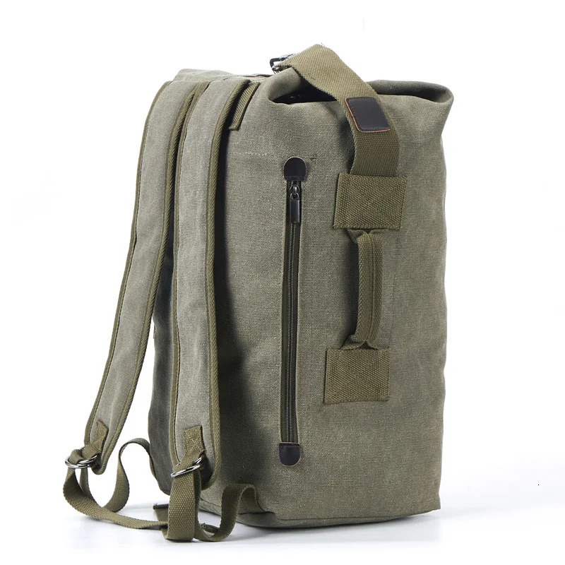 Large Capacity Rucksack Man Travel Bag Mountaineering Backpack Male Luggage Canvas Bucket Shoulder Bags for Boys Men Backpacks 251021