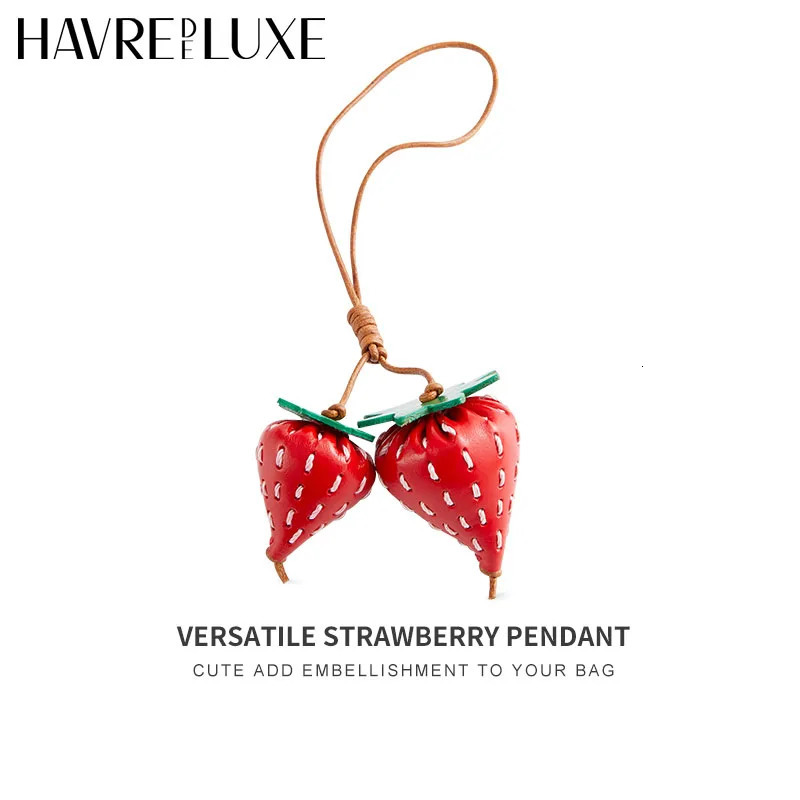 Leather Bag charm flower tassel ball pendant fashion highgrade lychee flower car pendant decoration bag accessories 251021