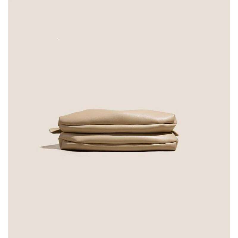 Women Genuine Leather Small Clutch Underarm Bags Fashion Shoulder Cloud Messenger Pleated Handbag Hobo Sling Bag 251023 1025