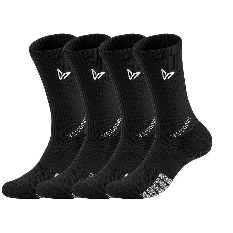 2 Pairs Seamless Sport Socks Combed Cotton High Resilience Long Tube Golf Socks Outdoor Sports Racing Cycling Socks Y251024
