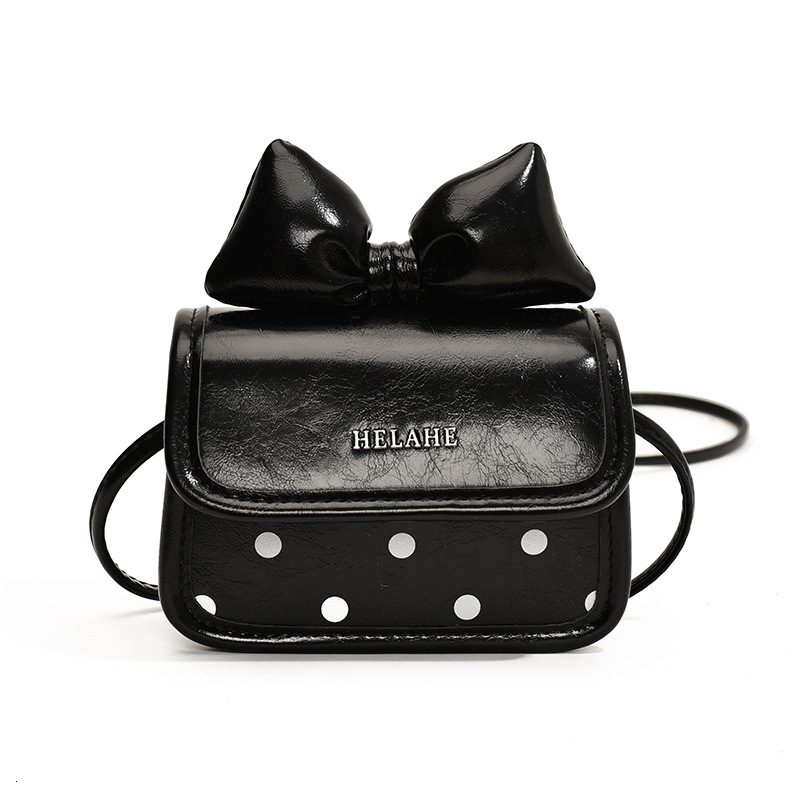 New designer children's bag bow mini square bag parent-child design girl italic coin headphone jack red envelope