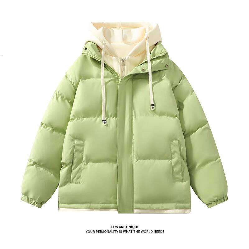 Winter Women 2025 New In Casual Thick Warm Jackets Hood Coats Solid Loose Female Down Outerwears Chaquetas Parkas Mujer Coats Designer Women