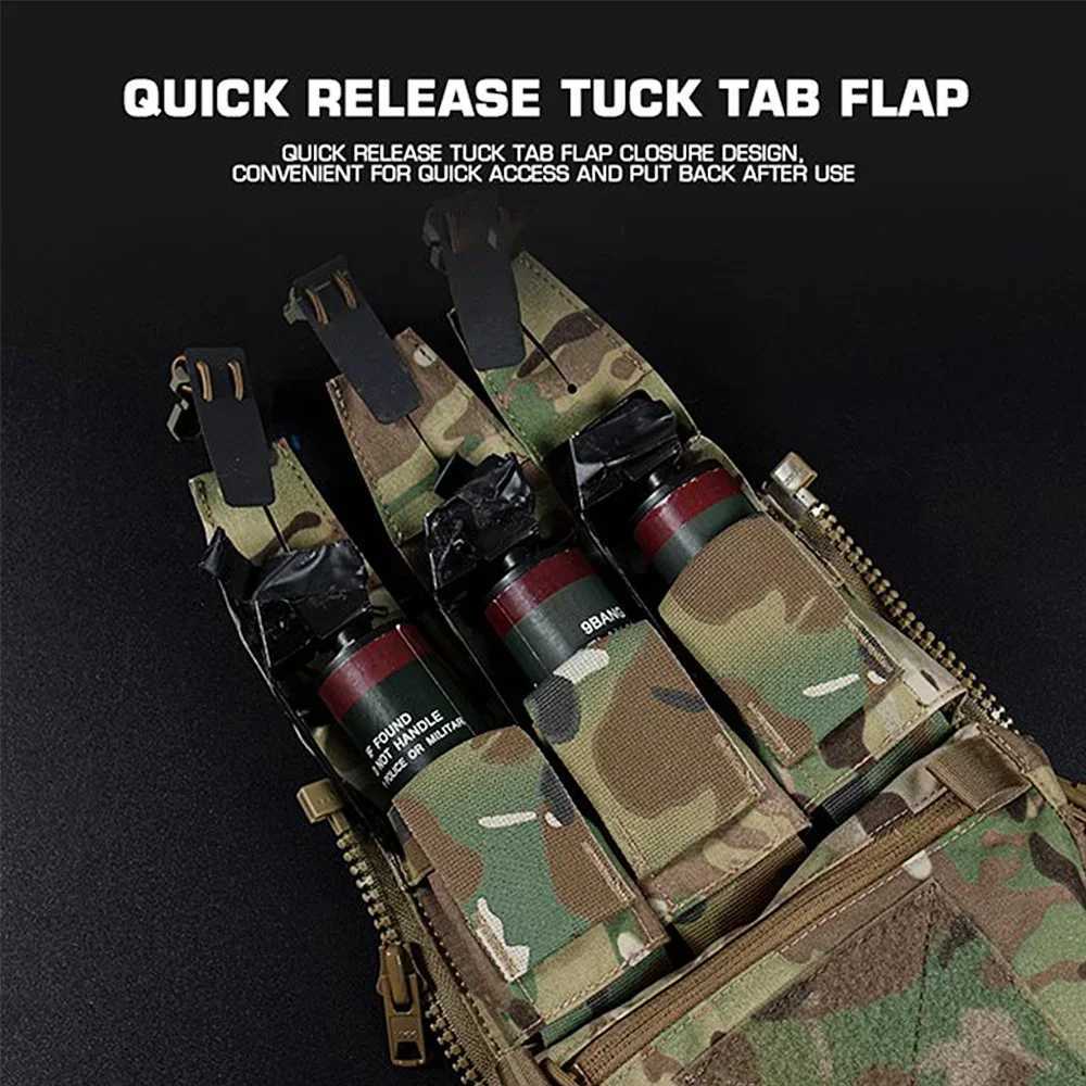 Assault Adapt Banger Panel Zip On Rear Pack Tactical Vest GP Pouch FCPC V5 Plate Carrier Accories Bag Multitools ket Y251022