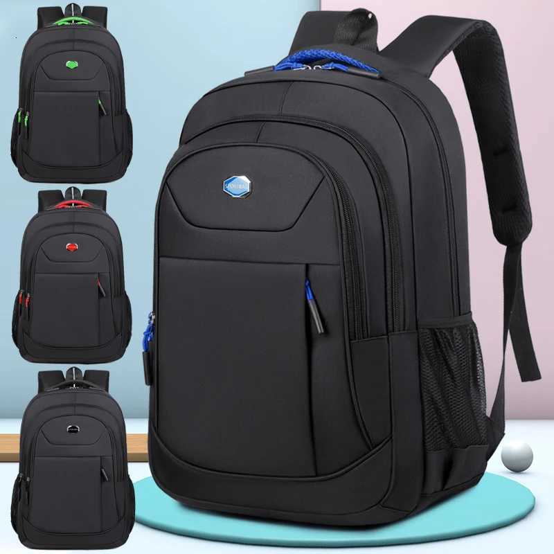 Mens Backpack Oxford Waterproof Backpack Business Computer Bag Leisure Travel Backpack High School Student Backpack W251025
