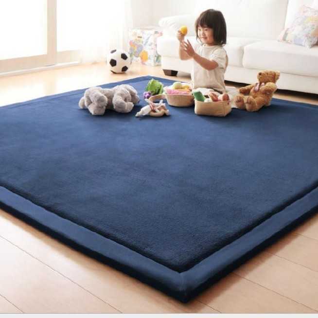 thick tatami floor mats for bedroom sofa living room carpet childrens crawling fall protection mat bedside blanket C919 S1029 H260226