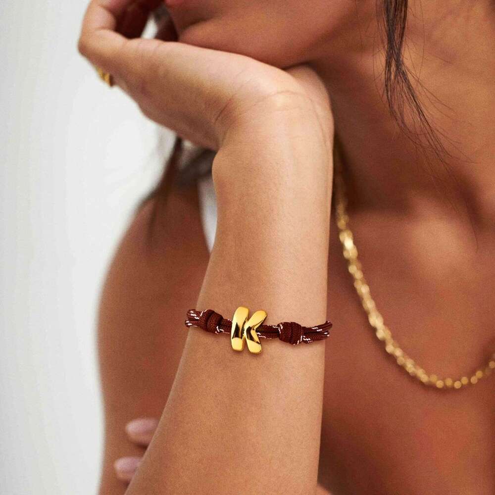 New 26 Letter Braided Unisex Fashion Adjustable Bracelet Jewelry