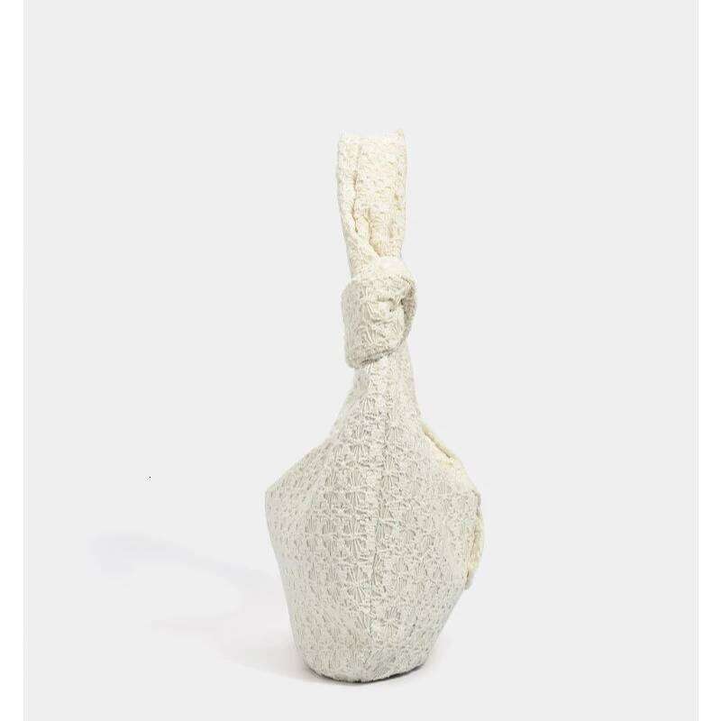 Korean Style Women Canvas Underarm Bags Lace Flower Women's Small Shoulder Commuter Female Tote Fashion Armpit Phone Bag 251023 1025