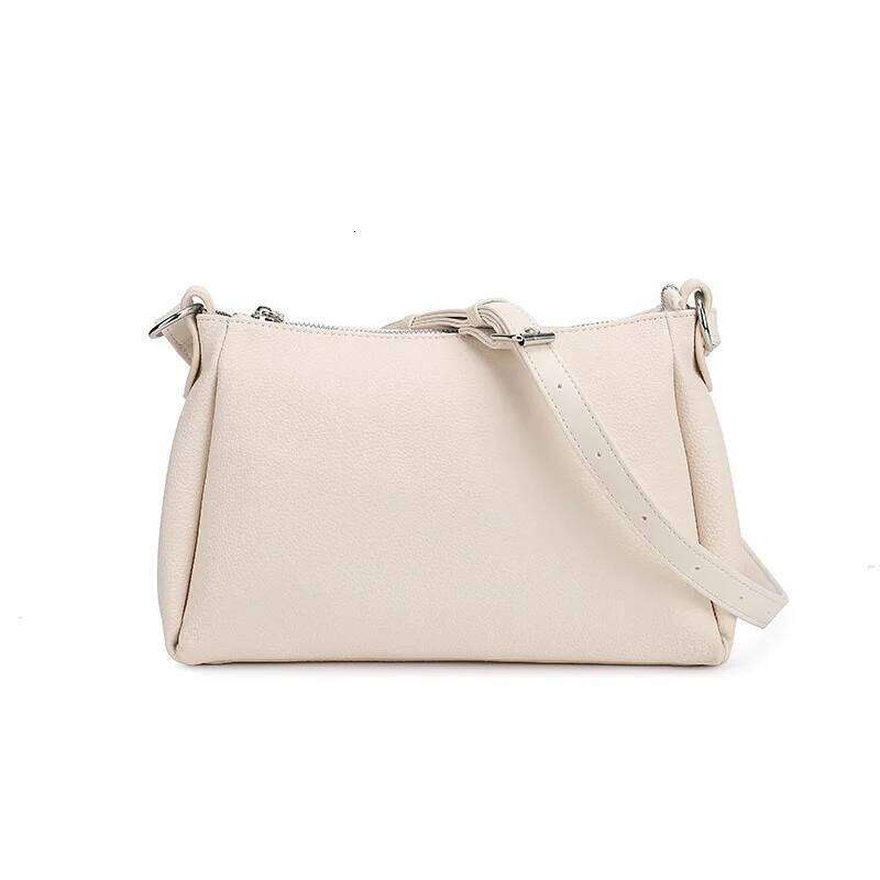 Women Armpit New PU Leather Fashion Solid Zipper SOFT Shoulder Bag Purses And Handbags Designer Tote Handbag 251023 1025