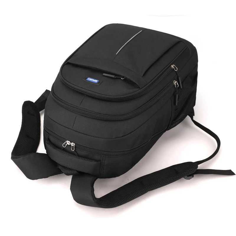 Largecapacity backpack Highdurability backpack with padded shoulder straps and zipper closure Safe travel bag W251025
