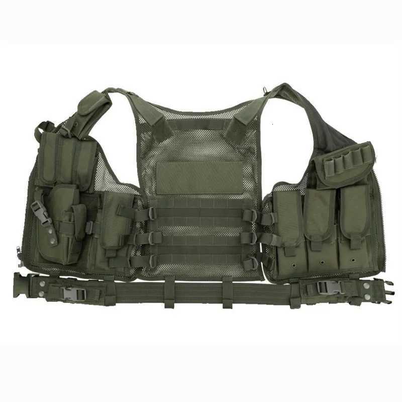 Outdoor Hunting Tactical Vest Training Combat Armor Vest Outdoor CS Game Airgun Training Protective Clothing Y251022