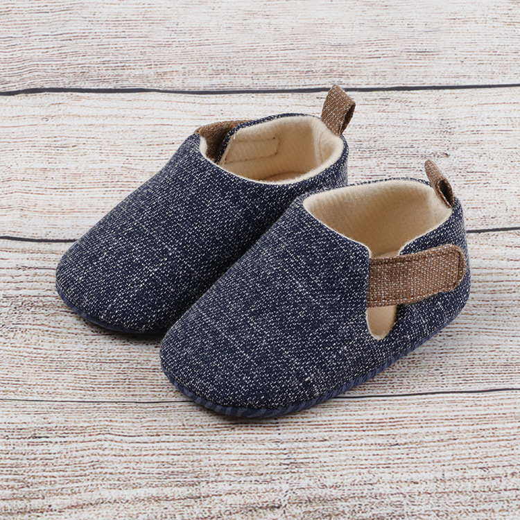 Design Infant Shoes for Baby Crib Outdoor Casual Shoes Non-slip Walkfashion Fashion Newborns First Walkers Baby Shoes Size 0 - 18 Months W1162
