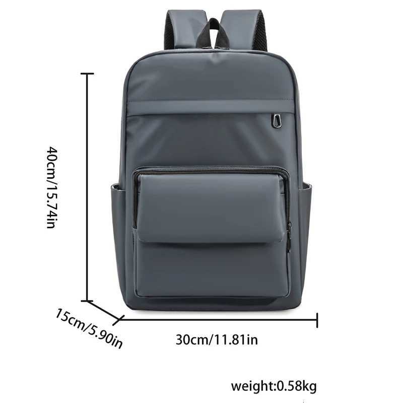 Largecapacity travel backpack with multiple pockets laptop backpack adjustable shoulder strap W251025