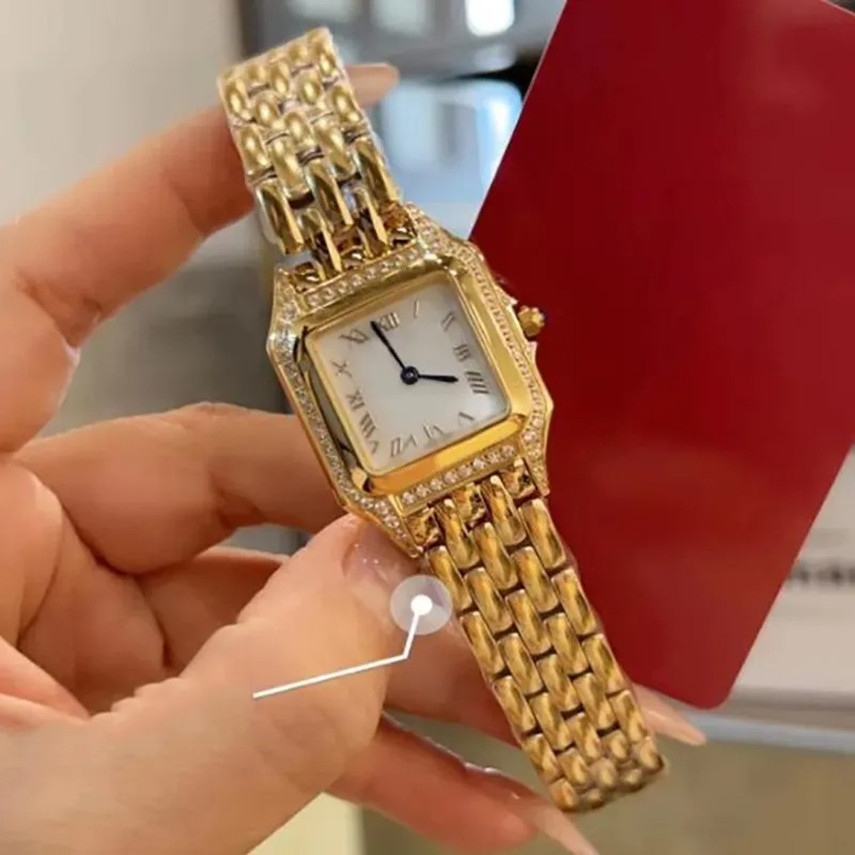 U1 Top AAA Luxury Women's Watch Quartz Classic diamond TankSeries Watch Available Panthere de G Sapphire Watch Montre de Luxe Relogio Ultra Thin 