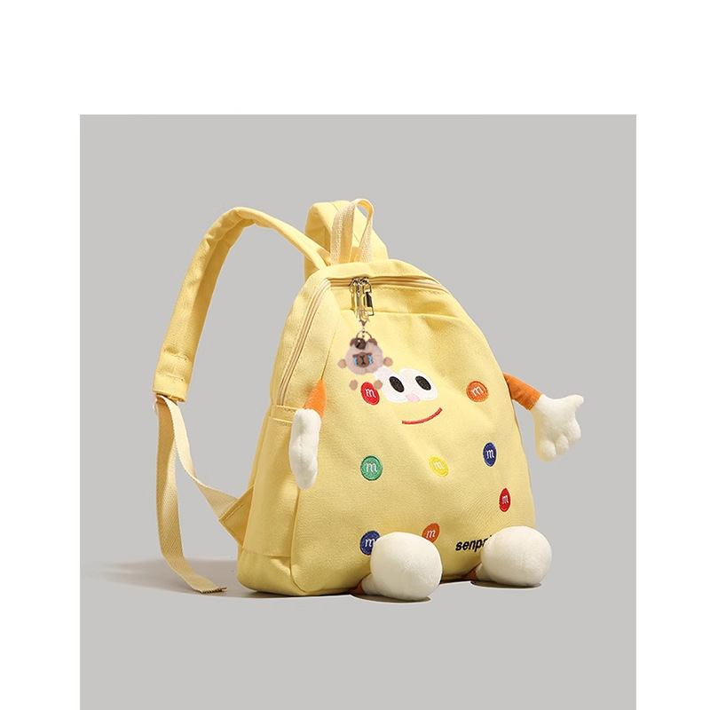 New Cute Biscuit Designer Backpack for Girls, Fashion Primary School, Children's Backpack, Kindergarten, Lightweight Backpack
