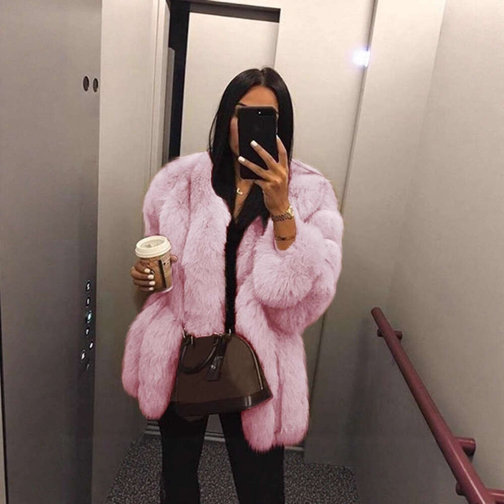 Street Coat Tocas Fox Casual Fur Style Women's Clothing