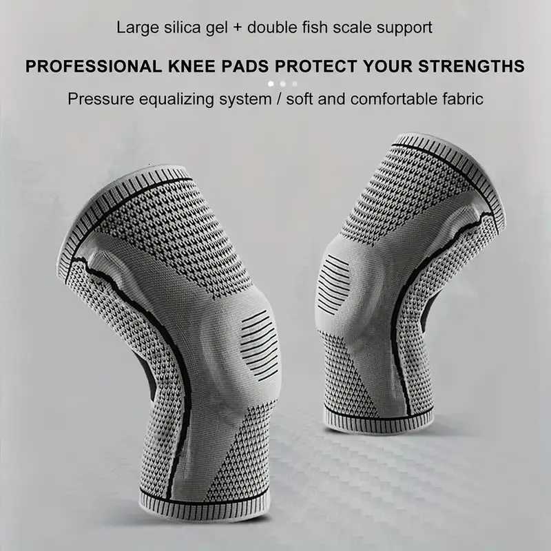 NonSlip Knee Support Brace with Patella Gel Pad Stabilizers ComfortFit Compression Sleeve for Arthritis Sports Y251024