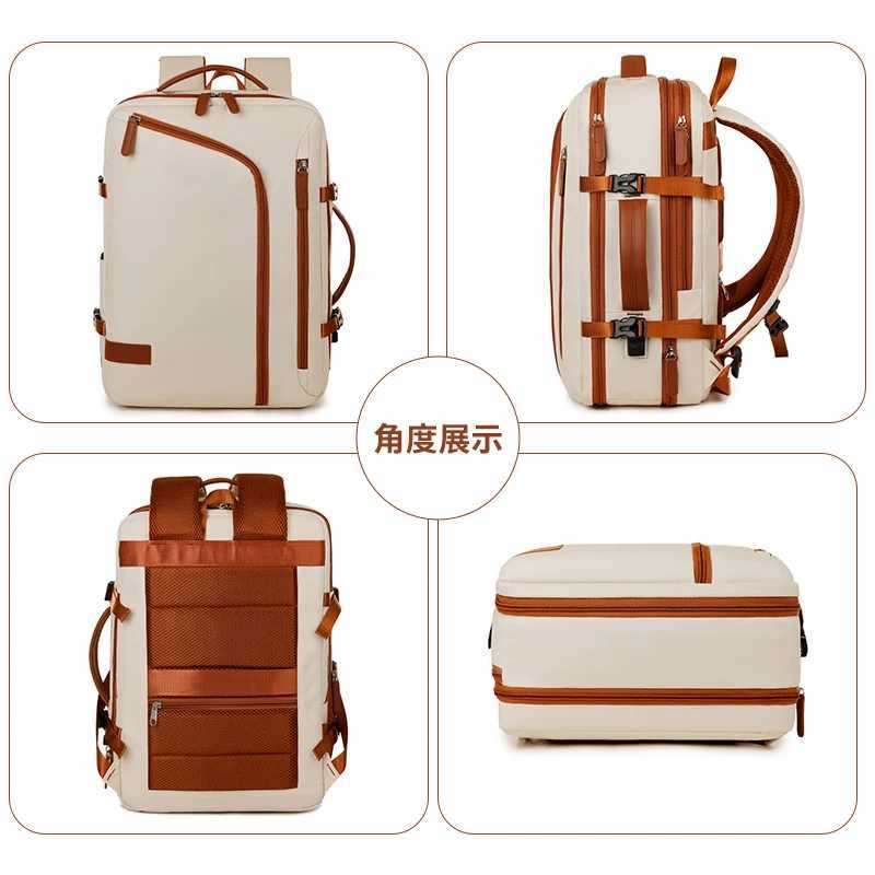 Backpack Unisex New Simple Business Computer Backpack Outdoor Large Capacity Travel Bag Student School Bag for Boys W251025