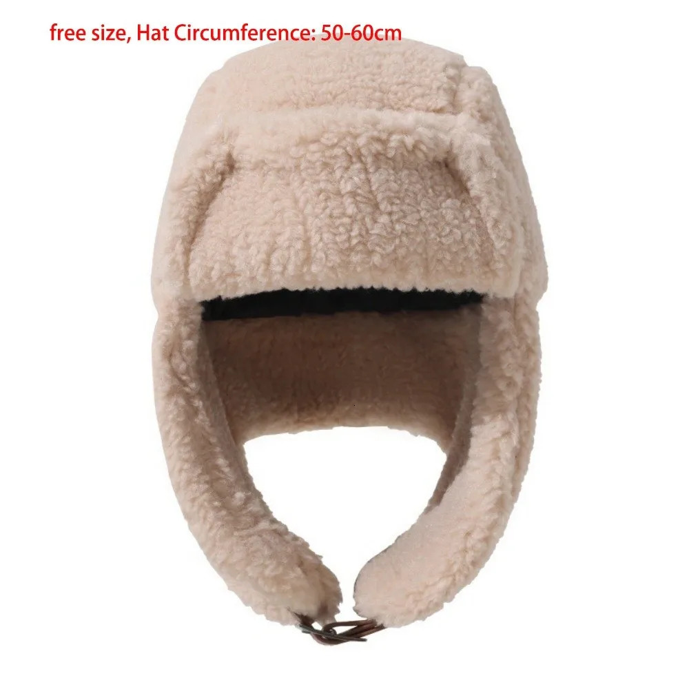 Polar Fleece Lei Feng Hat Windproof Warm Ear Protection Hat Coldproof Hooded Hat Gift 251024